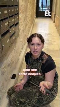 Anna takes us behind the scenes of her locksmith job. 👀🔑