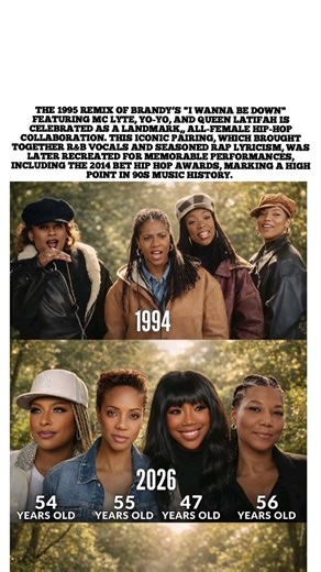 The 1995 remix of Brandy’s "I Wanna Be Down" featuring MC Lyte, Yo-Yo, and Queen Latifah is