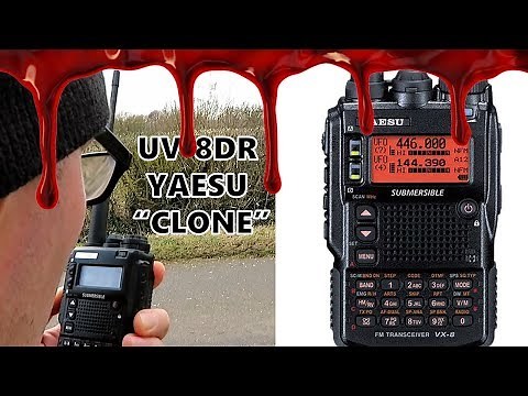 Full Test of the UV-8DR Yaesu VX-8DR "Clone" + Competition + GRUESOME Ending!