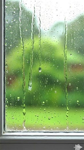 Rain on Window for Sleep — Ultra Smooth Loop & Relaxing Ambience