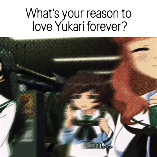 Alasan masih bersama 😔🥀 || Yukari edit #anime #gup #lyrics