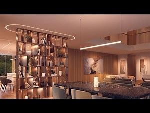 Solina Horizontal Suspension - Sunder House Residential - by PureEdge Lighting