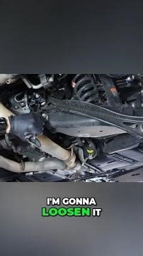Replacing Your Camaro Toe Rod Links #shorts
