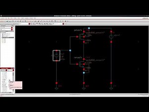 CMOS Inverter using Cadence Virtuoso – Part 1: Schematic Design and Simulation