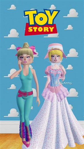 Barbie Toy Story DTI & Retro Glamour DTI Collab | Roblox