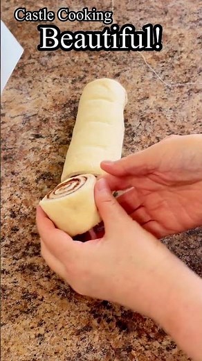 Making Beautiful and Delicious Cinnamon Rolls / Tangzhong Method 시나몬롤 #shorts