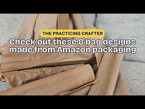 Handmade Gift Bags from Recycled Kraft Paper | Easy, Fun & Budget Friendly