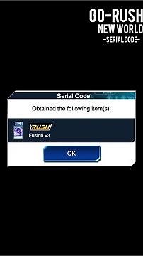 Yugioh Duel Links - THIS is Serial Code for Go-Rush Special Card x Fusion