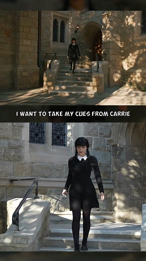 Filming a Wednesday musical video! Wednesday at Nevermore🖤 #wednesdayvibes #nevermoreacademy #wednesdaynetflix #mtkid #stagey #avbyte