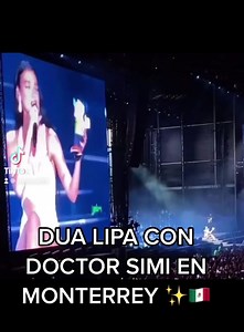 [✨🇲🇽] Dua Lipa cantándole ‘We’re Good’ al doctor Simi hace feliz a Mexico | Top Music Universe