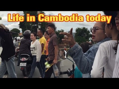 Life in Cambodia today