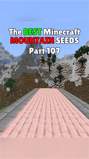The BEST Minecraft MOUNTAIN SEEDS (Java & Bedrock) - Part 107