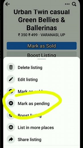 Facebook Market place par listing ko edit kaise karte hai #shorts