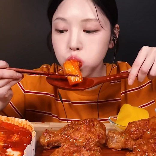 Highly Requested! 🔥 Emergency Tteokbokki & BHC Gold King Chicken Mukbang | Double Cheese ASMR | Rajni Parihar