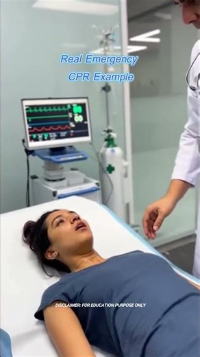 Real Emergency CPR | Response Demo #RealLifeCPR #CrisisCare