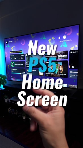 You can finally customize your #PS5 home screen!