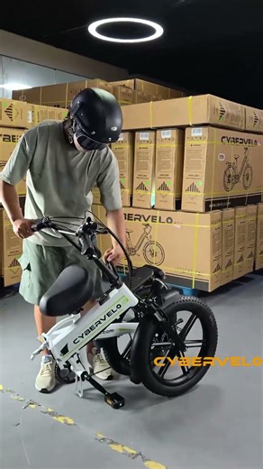 Tiny but mighty! Compact e-bike, hassle-free commute essential. #ebike #electricbike #electric