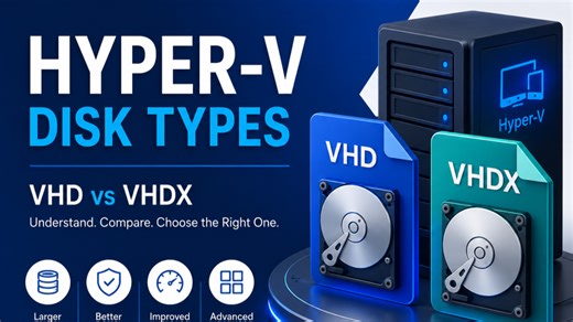 Microsoft Hyper-V: VHD vs VHDX Disks