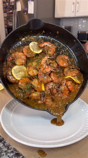 Kolby Kash Chandler on Instagram: "My favorite lil snacky snack! Look, you can leave the heads on if you want, I don’t need a snack that smiles back…Comment “shrimp” and I’ll DM you this recipe for the FREE#chefkolbykash . . . #bbqshrimp # #seafood #recipes"