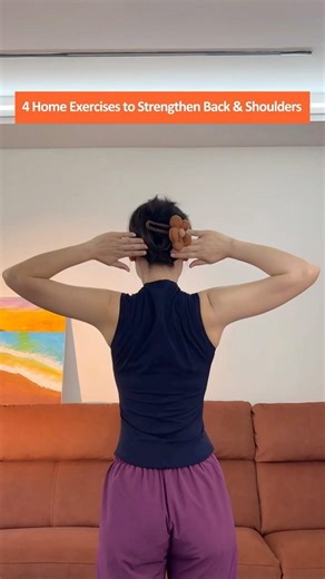 4 Home Exercises to Open Shoulders, Lift Your Back & Eliminate Rounded Posture
