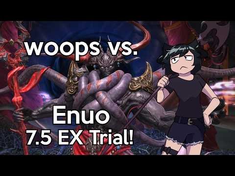 woops' first Blind 7.5 EX Trial clear (Enuo)! - FFXIV