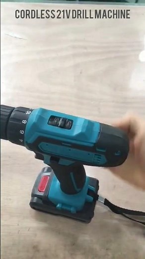 Rechargeable Multi-Functional Lithium Electric Drill #21vdrill #powertools #cordlessdrill