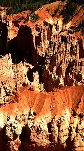 Bryce Canyon Marvels: Red Rocks Revealed by Drone.
