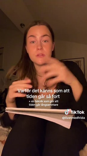 Detta är anledningen till varför det känns som att tiden bara försvinner och går så fort, men också en teknik du kan använda för att få tiden att sakta ner❤️