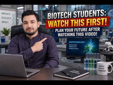 Biotech Degree in 2026 – Worth It? Jobs, Salary & Scholarships Explained! #biotechnology #viral