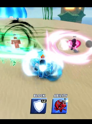 Trio Clash: Exciting Bladeball Gameplay