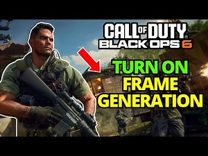 How To TURN ON Frame Generation in Black OPS 6
