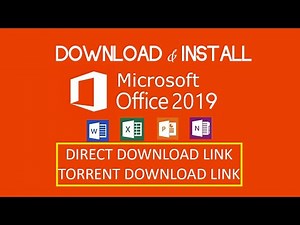 Download and Install Microsoft Office 2019 Pro Plus Full Version [With Permanent Activation]