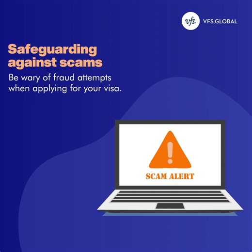 1.8K views · 37 reactions | Applying for a visa with VFS Global is safe and secure, but there are fraudsters online eyeing to get access to your data and money. Forewarned is forearmed when it comes to scam attempts. Always remember that we will never reach out to you via unofficial channels with regards to anything related to your visa application. #DoNotFallForFraud | VFS Global | Facebook