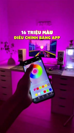 Bật đèn led lên cả góc PC, phòng ngủ của bạn đẹp liền