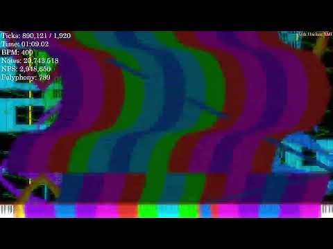 [Black MIDI] Nighthawk22 - Isolation (limbo Theme) | 151.46 million notes