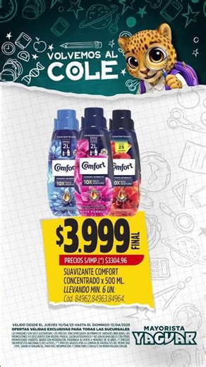 Aprovechá las Ofertas para la Vuelta al Cole en Yaguar