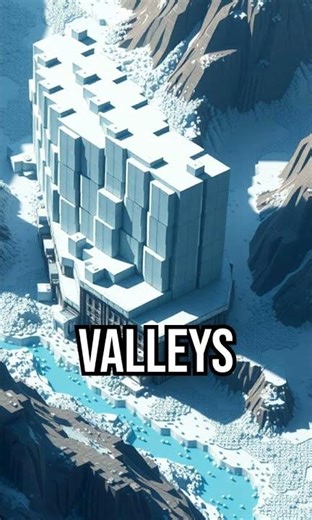 Discover how glaciers sculpt mountains! #glaciers #nature #funfact