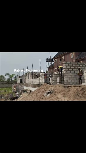 Block settings What's Block settings? It's Bonding of two blocks together with a cement to be in a particular form needed on site, Contact us for ur dream buildings #fyppppppppppppppppppppppp #trendingvideo #constructionlife #fypシ゚viral🖤tiktok #construction