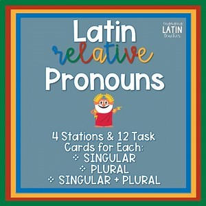 Latin Relative Pronouns Stations