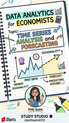 Time Series Analysis & Forecasting | Data Analytics for Economists