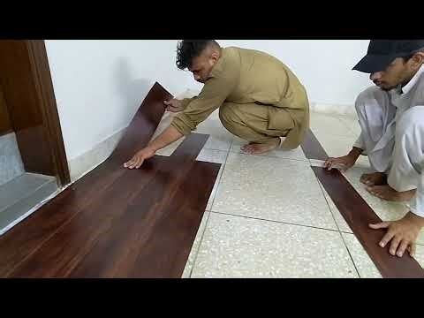 How to Install Vinyl Flooring on Existing Floor Tiles