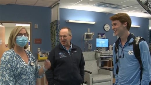 UNC-CH student, marathon runner stays in stride after Hodgkin's Lymphoma diagnosis