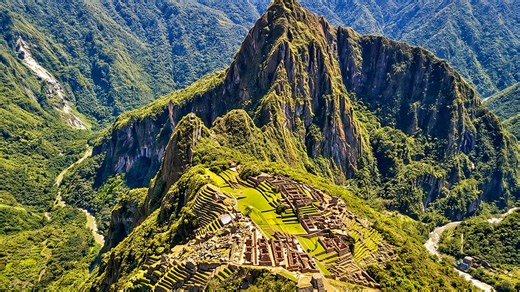 Why was Machu Picchu built in this location?