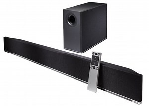 VIZIO 38-inch 2.1 Home Theater Sound Bar w/ Wireless Subwoofer $118 w/ Prime, $138 shipped (Reg. $160)