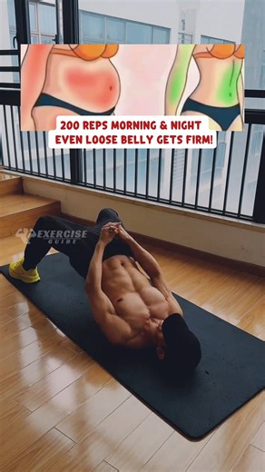 200 reps morning & night #fblifestyle | Exercise Guide
