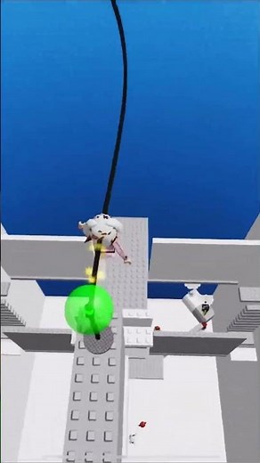 Crazy Wallhop Tower Speedrun! 😱 #roblox #obby