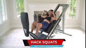 Amazon.com : ANYTHING SPORTS Leg Press and Hack Squat Machine 2.0 : Sports & Outdoors