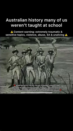 ⚠️ CW: HEAVY CONTENT, SA, abuse, violence, unaliving ⚠️ Indigenous Australians be advised ‼️ Australia has a dark & painful history that we need to talk about. Australia’s history includes truths that are often left out of classrooms & conversations. For Aboriginal & Torres Strait Islanders, colonisation brought devastating impacts. Including massacres, forced removals, poisonings, SA, stolen land, stolen children & the ongoing effects of intergenerational trauma. January 26 marks the beginning 