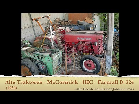Alte Traktoren - McCormick - IHC - Farmall D-324 (1958)