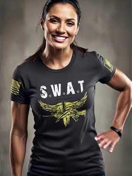 Bold SWAT design. Get that money sack.
